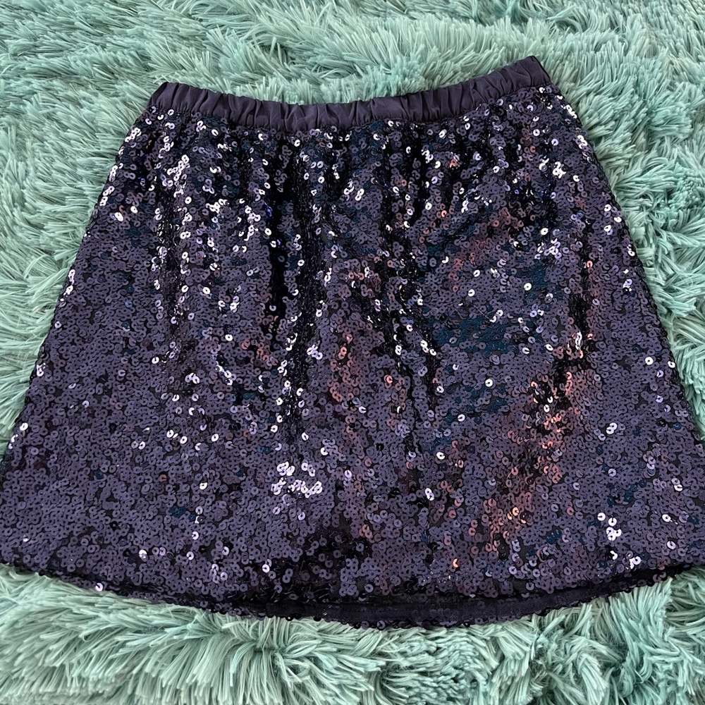Sequins lined skirt